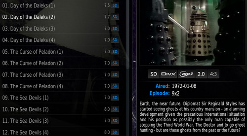 doctor who specials kodi