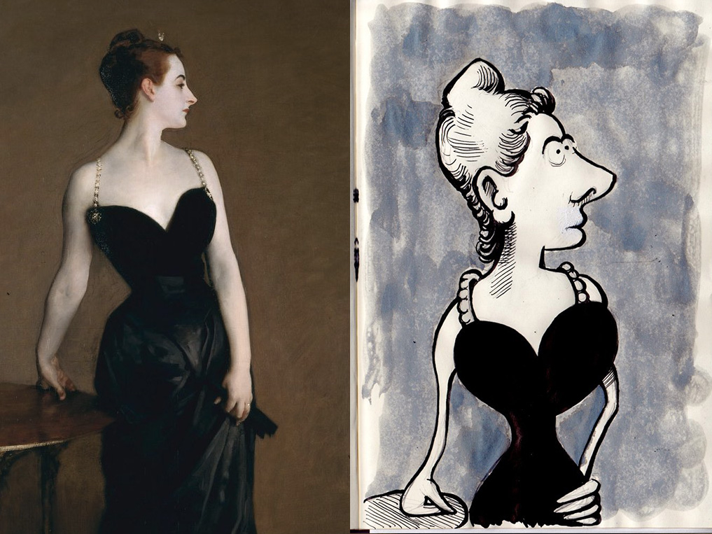  9th August 2018 - Portrait of Madame X by John Singer Sargent 1884