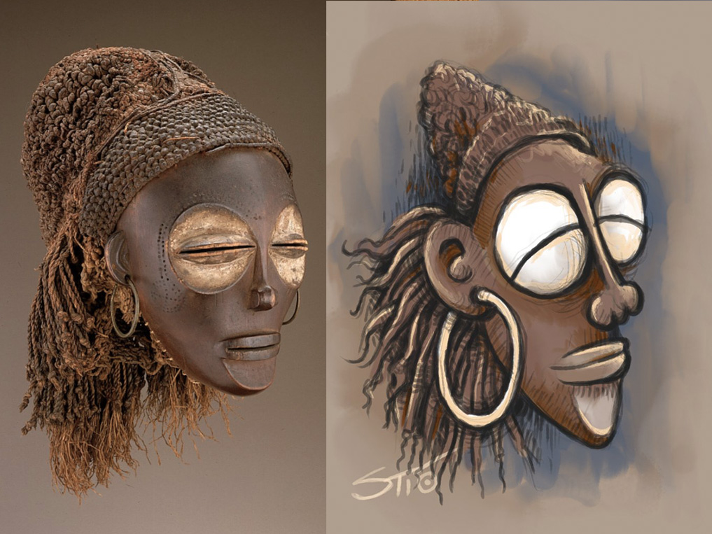  16th Jan 2019 - Mask by a Chokwe artist early C20th